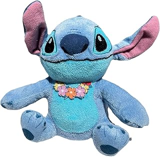 Hilloly Stitch Plush Toy, 15 cm Stitch Blue Stuffed Doll, For Boys And Girls Cute Soft Plush Sticth Toys Cartoon Doll Gift for Home Decoration Party Birthday