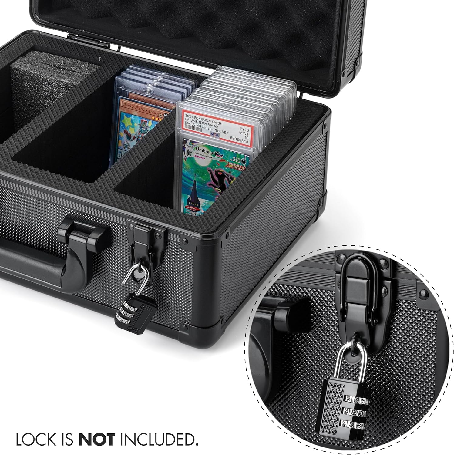 Graded Sports Card Storage Box - Card Case - Trading Card Storage Box - Trading Card Box - Trading Card Case for Pokemon Cards - Baseball Card Storage Box - Sports Card Storage Boxes, MTG Card Storage-4