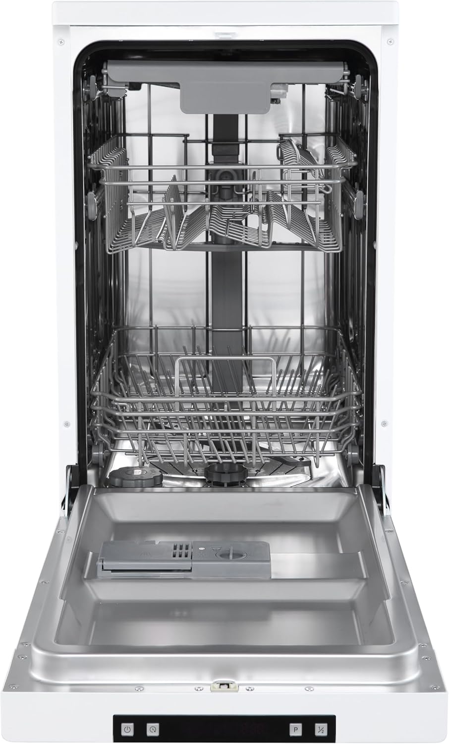 Hisense HS523E15WUK Slimline 10 Places Free Standing Dishwasher White with 30 Minutes Quick Wash [Energy Class E]-2