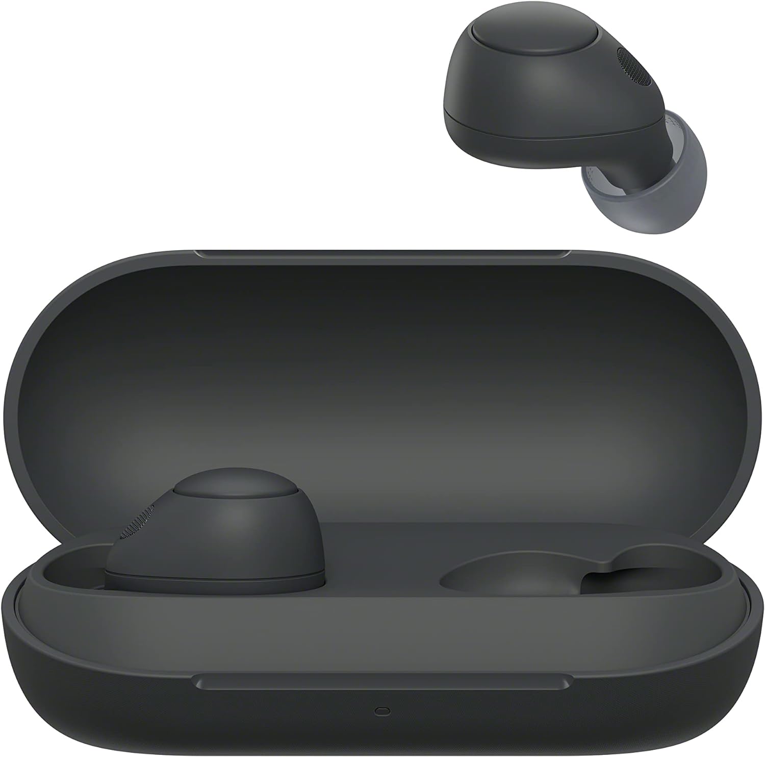 Sony WF-C700N Wireless, Bluetooth, Noise Cancelling Earbuds (Small, Lightweight Earbuds with Multi-Point Connection, IPX4 rating, up to 20 HR battery, Quick Charge, iOS & Android) Black-0