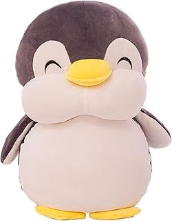 12 Inch Plush Penguin Stuffed Animal Penguin Hugging Pillow with Smile Face Cuddly Penguin Pillow Plushies Toy Penguin Huggable Anime Gifts for Kids And Lovers In Birthday, Valentines, Christmas...…