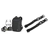 Lowepro ProTactic 450 AW II Black Pro Modular Backpack with All Weather Cover & ProTactic Quick Straps Modular Accessory for ProTactic 350 AW II/450 AW II Backpacks LP37184