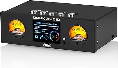 Douk Audio C100 Mini HiFi Preamp Digital Audio USB player Hi-res Music Streamer S/PDIF COAX/OPT Adapter DSD256 32Bit 384KHz