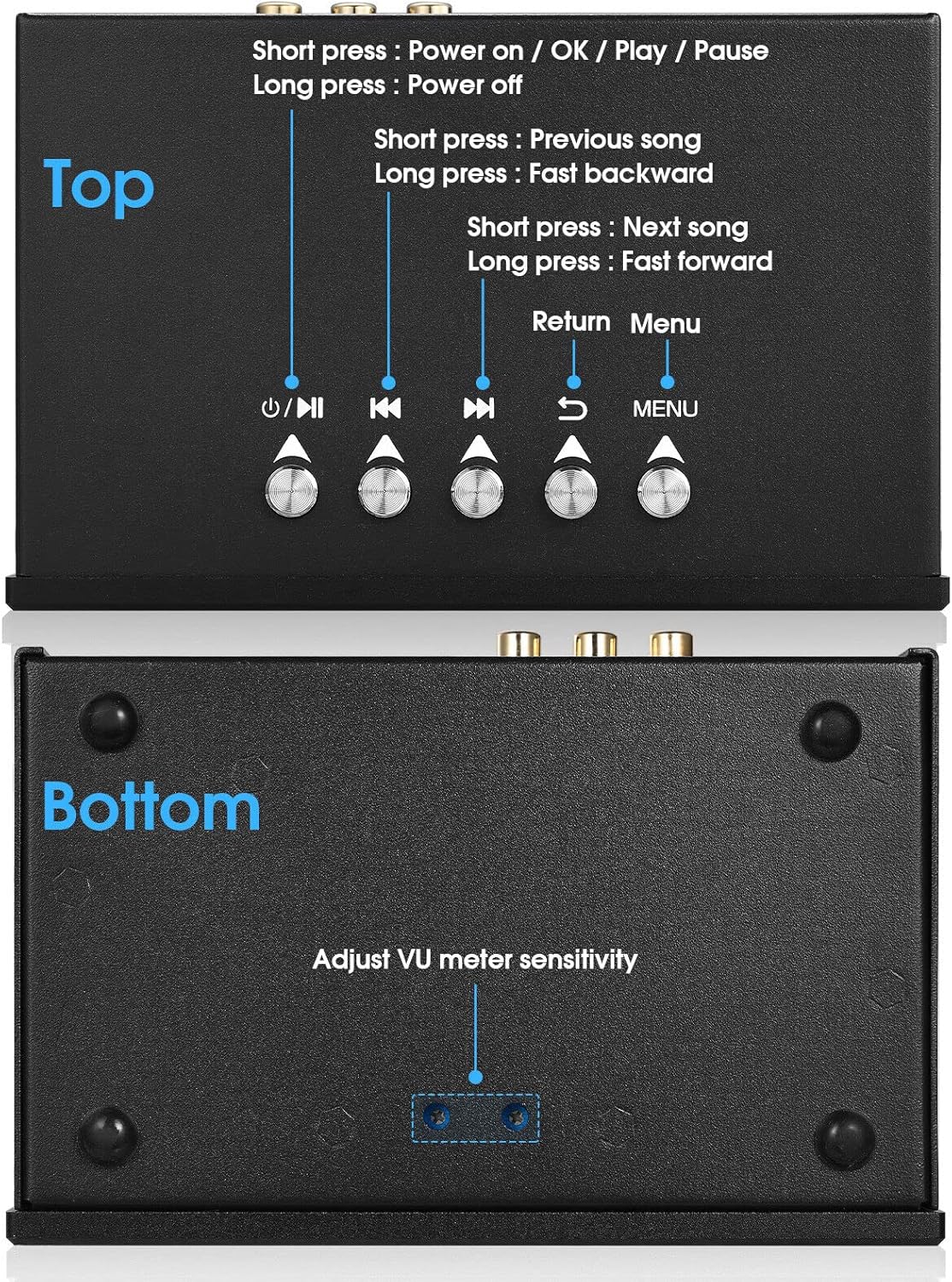 Douk Audio C100 Mini HiFi Preamp Digital Audio USB player Hi-res Music Streamer S/PDIF COAX/OPT Adapter DSD256 32Bit 384KHz-2