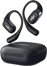 SHOKZ OpenFit for 2023 Open-Ear True Wireless Bluetooth Headphones with Microphone, Earbuds with Earhooks, Sweat Resistant, Fast Charging, 28HRS Playtime (Black)