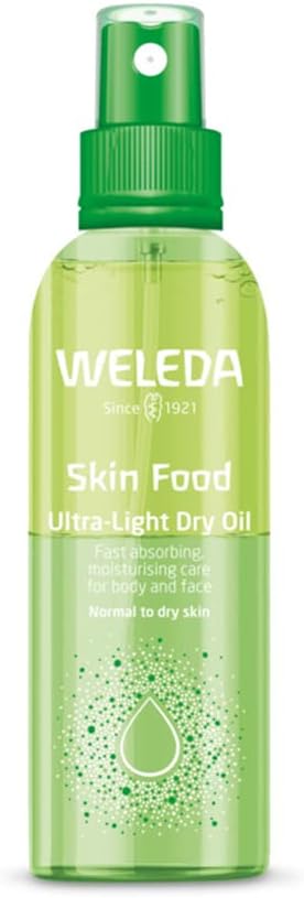 Weleda Skin Food Body Oil, Ultra-Light Dry Oil, Vitamin E, Moisturising Oil For Women & Women, 100% Certified Natural, Organic, Dermatologically Tested, 100 ml-0