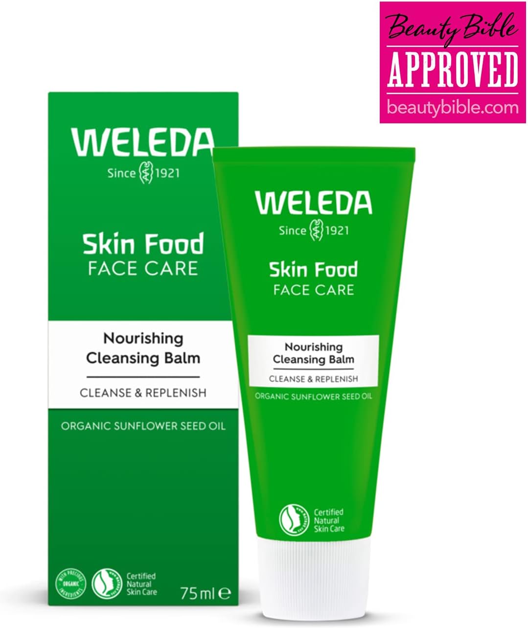 Weleda Skin Food Cleansing Balm, Face Wash for Dry Skin, Hydrating Cleanser For Women & Men, 100% Certified Natural, Organic, Dermatologically Tested, 40ml-1