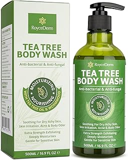 Antifungal Body Wash & Soap, Antibacterial Body Wash, Tinea Versicolor Body Wash, Tea Tree Body Wash, Back Acne Body Wash, Folliculitis Body Wash, For Jock Itch, Athletes Foot, Body Odor, Ringworm