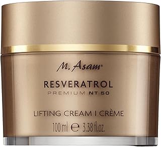 M. Asam Resveratrol Premium NT50 Lifting Face Cream XXL (100ml) – Anti-Aging Face Moisturizer with concentrated resveratrol & special lifting peptide to firm & smooth skin, facial care