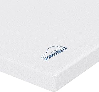 wowttrelax Dual-Layer 2 Inch Memory Foam Mattress Topper, Single Mattress Topper with Anti-mite & Breathable Knitting Cover, Cooling Mattress Topper for Back Pain (90x190x5cm)