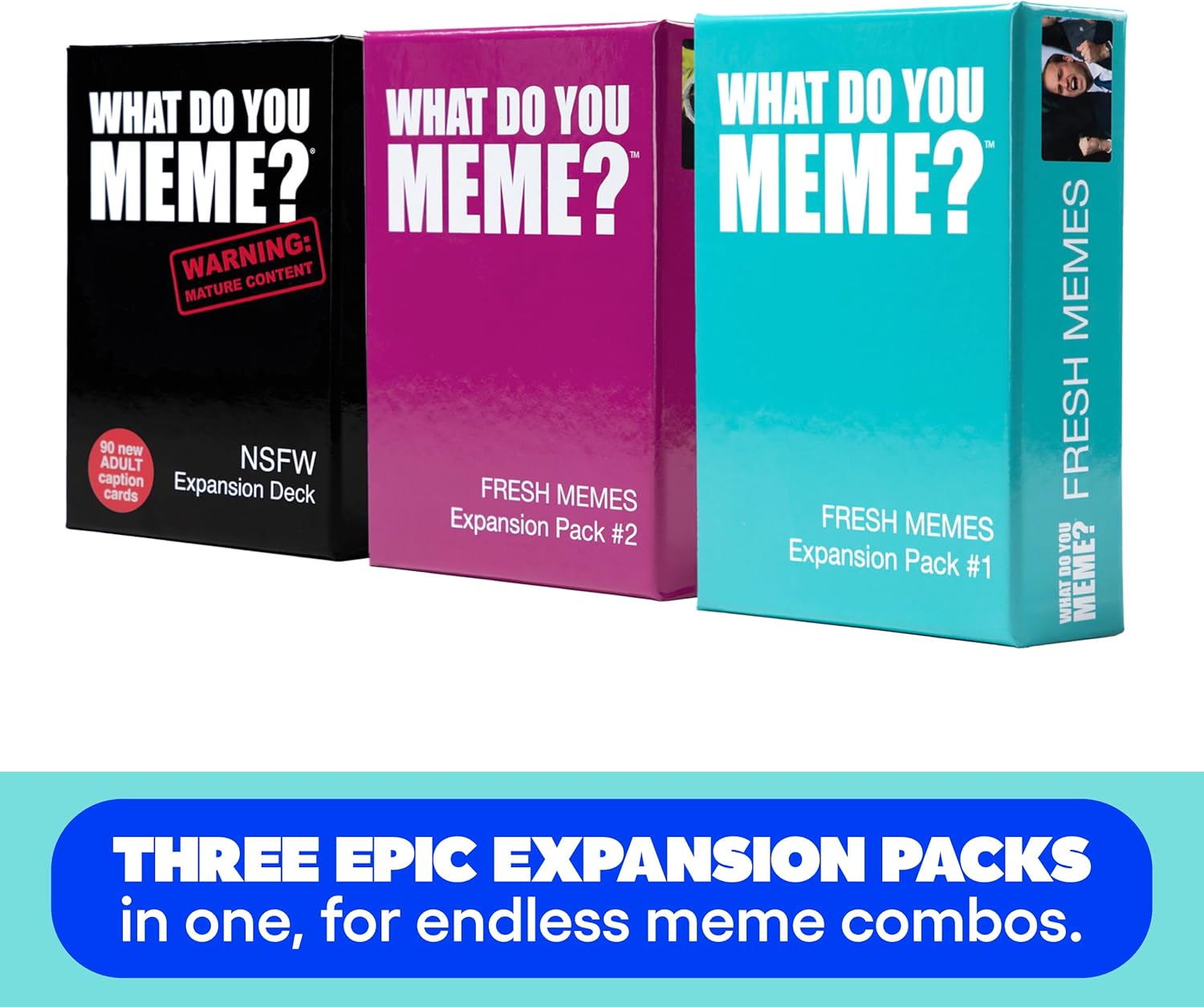 WHAT DO YOU MEME? The Ultimate Expansion Pack Bundle-2