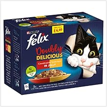 London Grocery Felix Doubly Delicious Countryside Selection in Jelly 12 x 100g x Case of 4