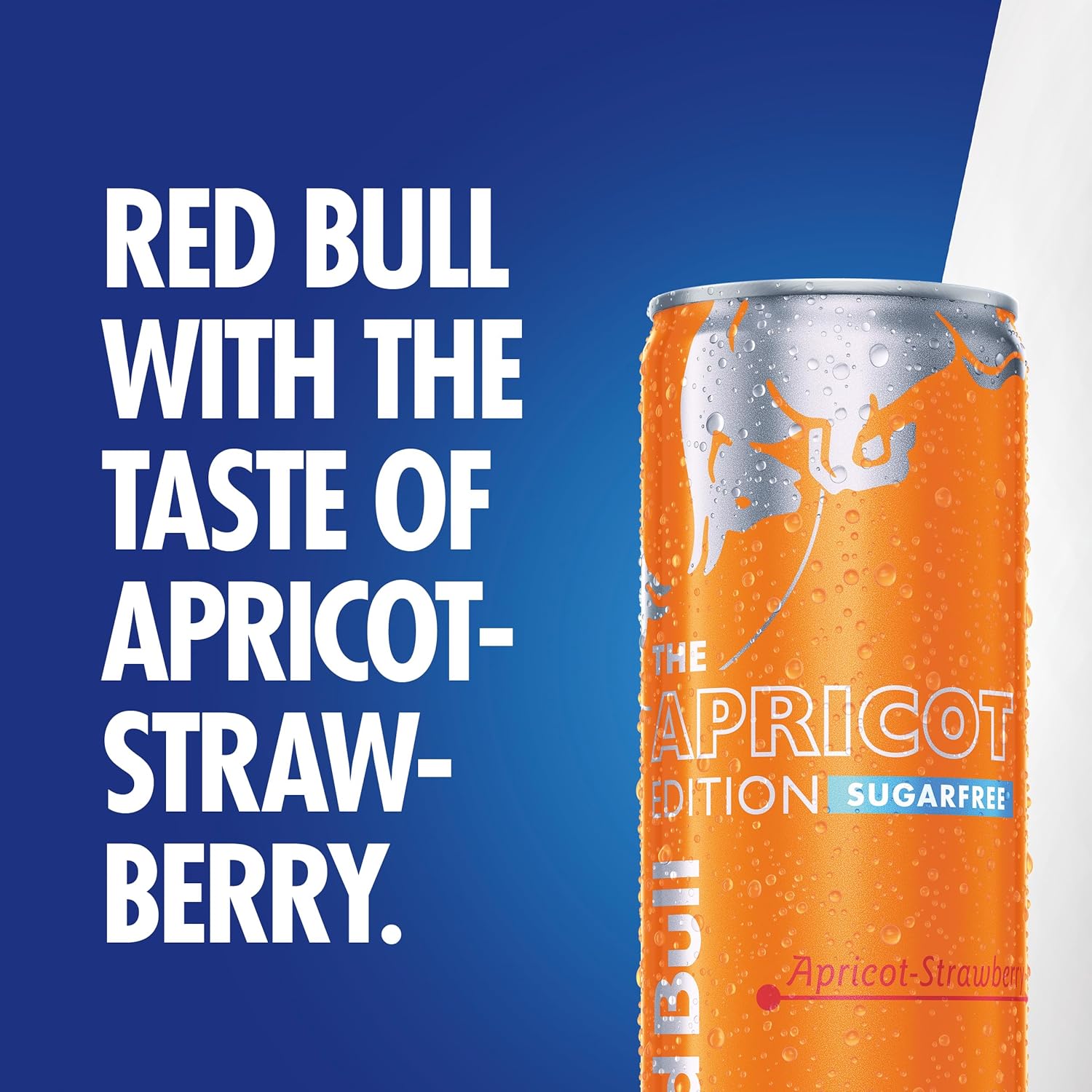 Red Bull Energy Drink Sugar Free Apricot Edition 355 ml x12-1