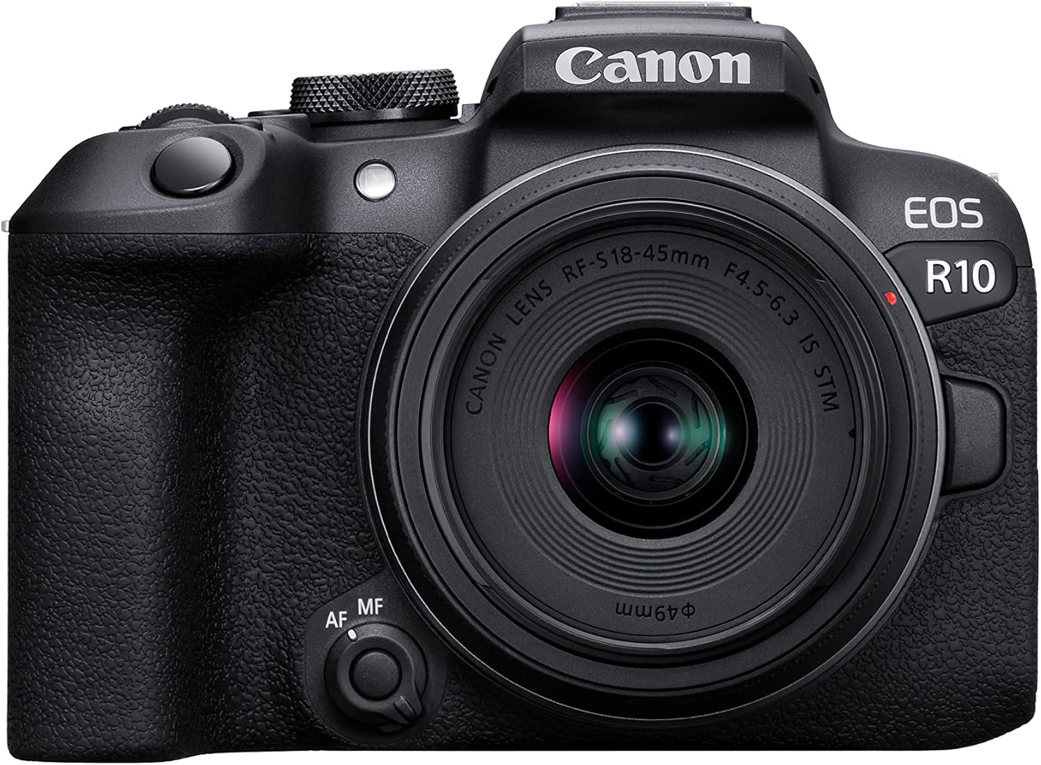 Canon R10 Mirrorless Camera + RF-S 18-45mm IS STM Lens - Easy-to-use EOS-R and zoom lens, the ideal next step in photography and video-0