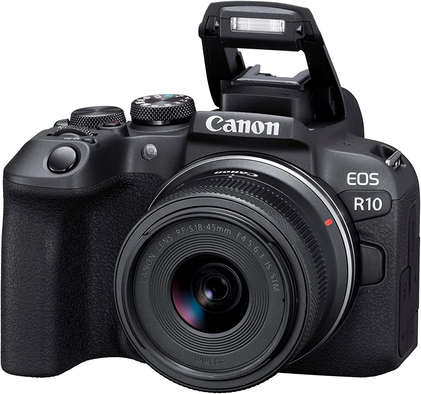 Canon R10 Mirrorless Camera + RF-S 18-45mm IS STM Lens - Easy-to-use EOS-R and zoom lens, the ideal next step in photography and video-1