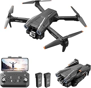 I3 PRO Drone with Camera for Adults 1080P HD Camera, Drone for Beginners with Altitude Hold, One Key Landing, Obstacle Avoidance, Optical Flow Hover, Headless Mode, 3D Flips, 2 Modular Batteries