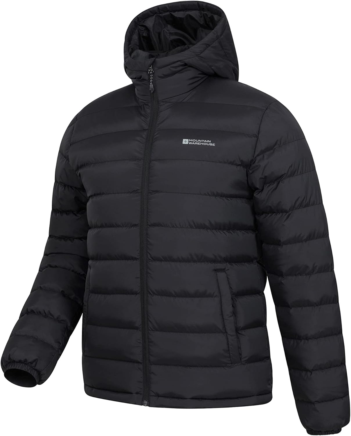 Mountain Warehouse Season Mens Padded Jacket - Water Resistant Jacket, Lightweight, Warm, Lab Tested to -30C, Microfibre Filler - for Travelling, Walking-3