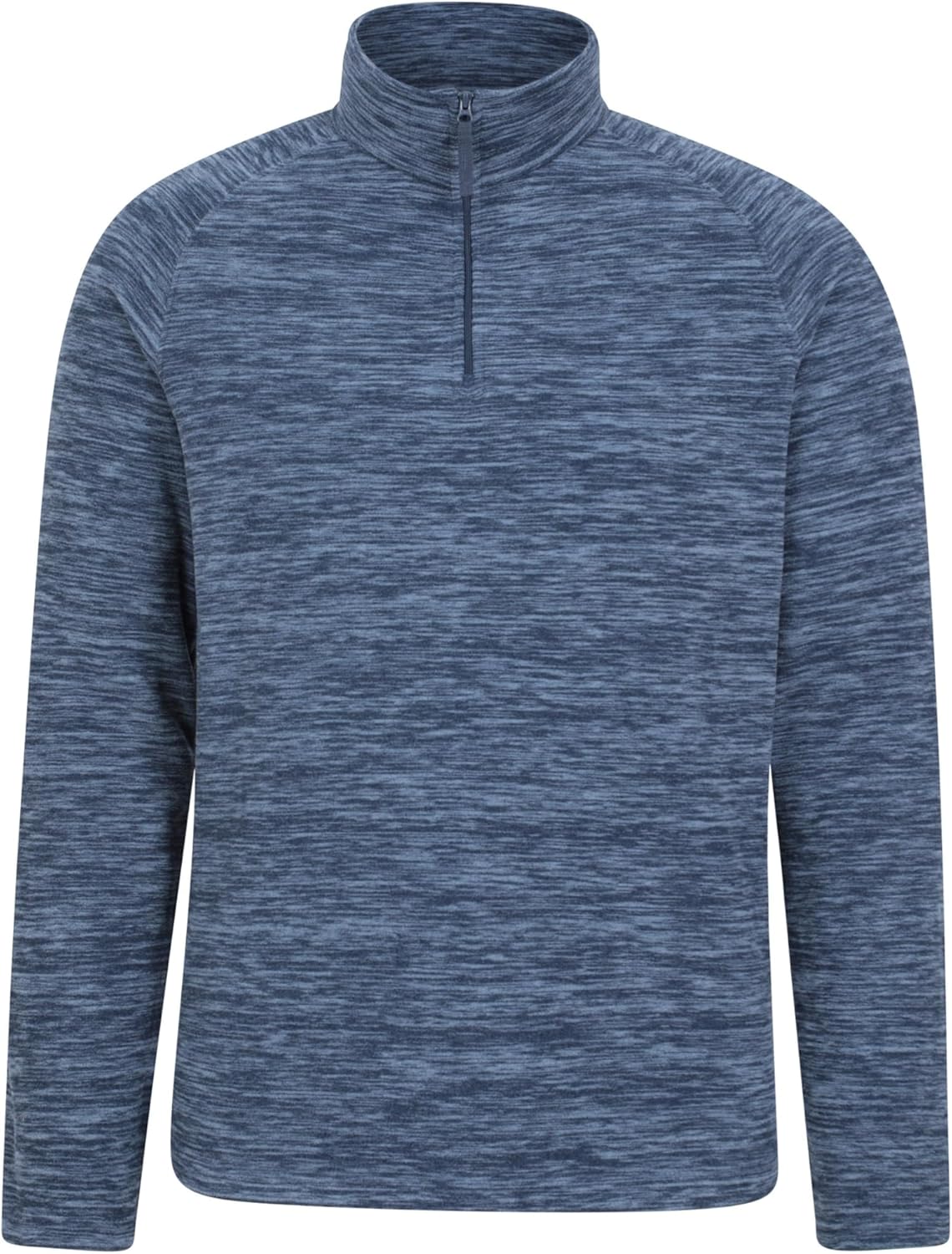 Mountain Warehouse Snowdon Mens Micro Fleece Top - Warm, Breathable, Quick Drying, Zip Collar Fleece Sweater, Soft & Smooth Pullover - For Autumn Winter, Travelling, Walking-1