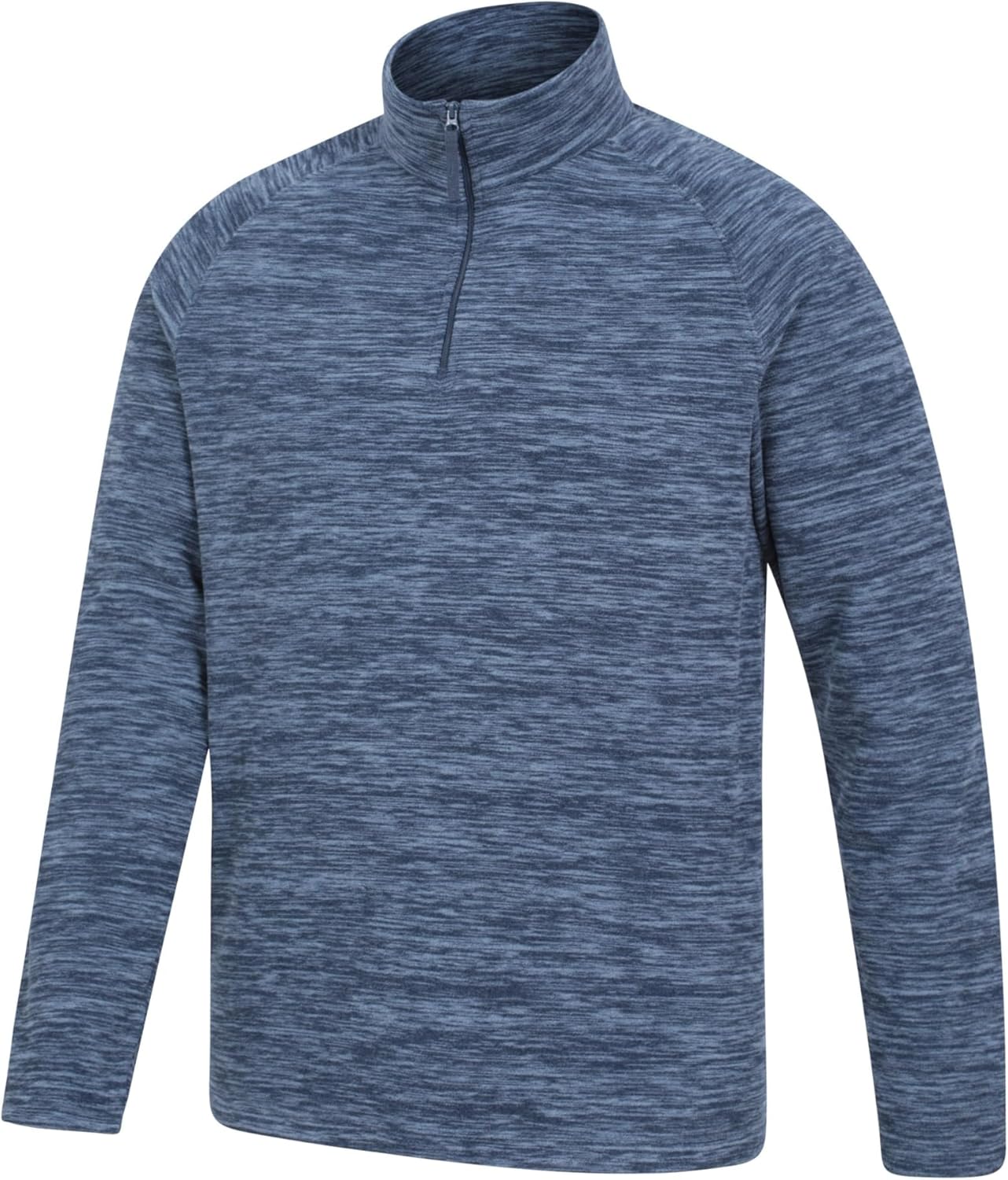 Mountain Warehouse Snowdon Mens Micro Fleece Top - Warm, Breathable, Quick Drying, Zip Collar Fleece Sweater, Soft & Smooth Pullover - For Autumn Winter, Travelling, Walking-4