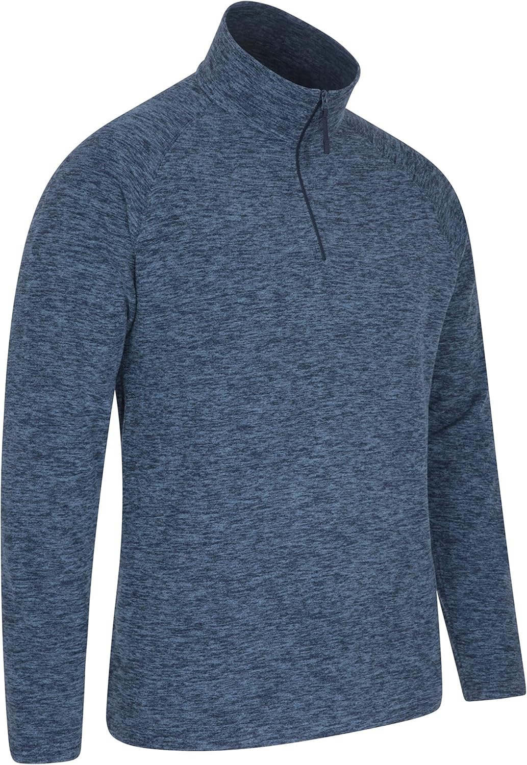 Mountain Warehouse Snowdon Mens Micro Fleece Top - Warm, Breathable, Quick Drying, Zip Collar Fleece Sweater, Soft & Smooth Pullover - For Autumn Winter, Travelling, Walking-7