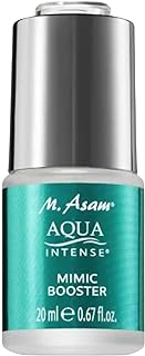 M. Asam AQUA INTENSE Mimic Booster Serum (0.67 Fl Oz) – Facial moisturizer with hyaluronic acid & high-tech peptide for targeted smoothing of expression lines, fragnance-free and vegan