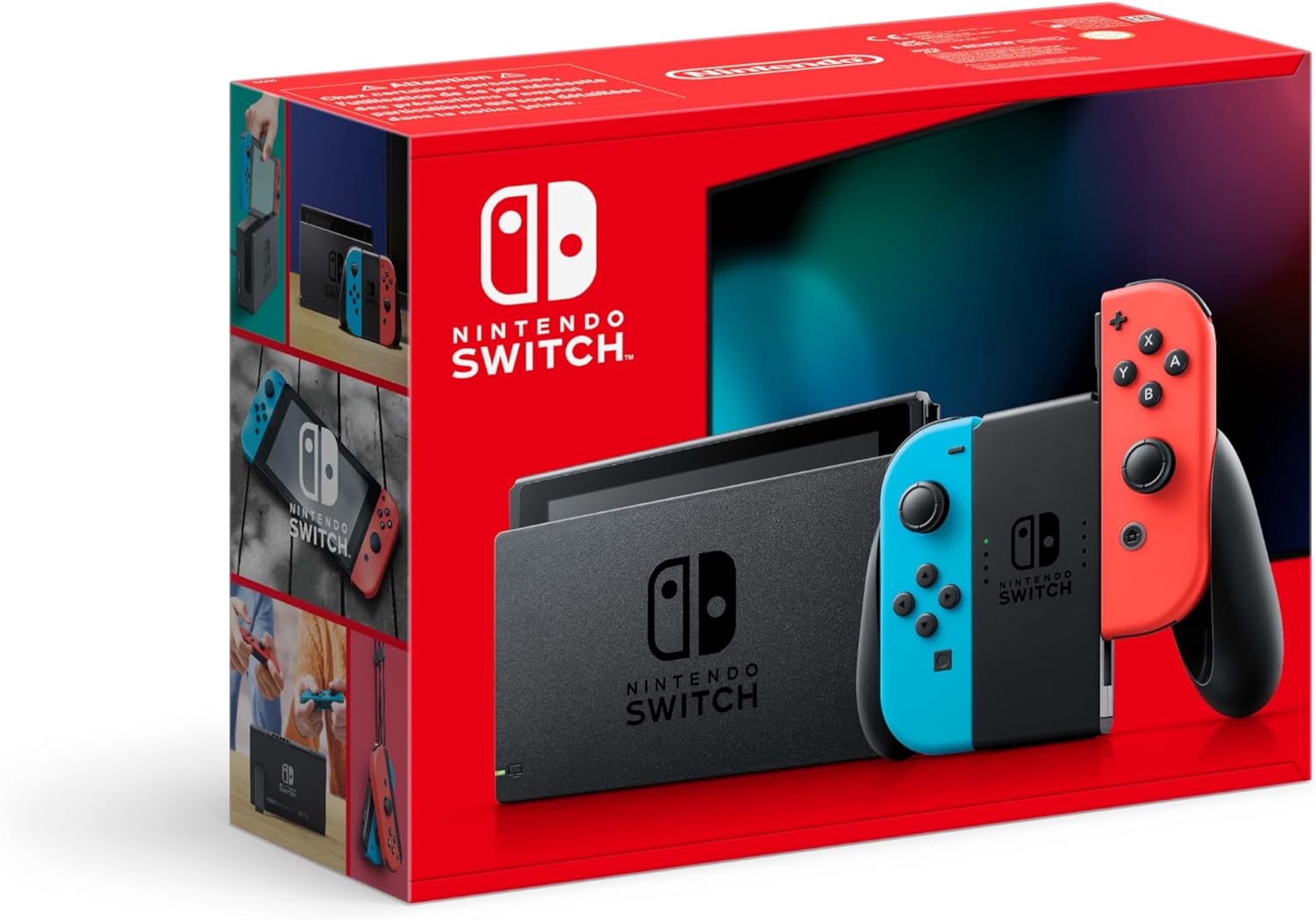 Nintendo Switch (Neon Red/Neon blue)-0