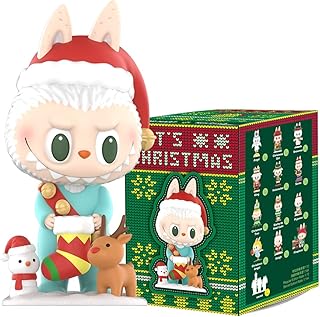 POP MART THE MONSTERS Together Christmas Series - Star Glow Mosaic display box 3Boxes 2.5 inches Articulated Character Premium Design gifts for women Fan-Favorite blind box Collectible Toy Art Toy