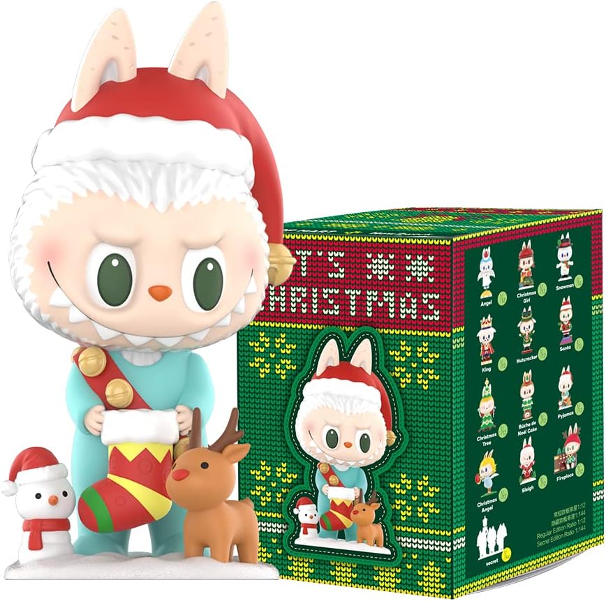 POP MART THE MONSTERS Together Christmas Series - Star Glow Mosaic display box 3Boxes 2.5 inches Articulated Character Premium Design gifts for women Fan-Favorite blind box Collectible Toy Art Toy-0