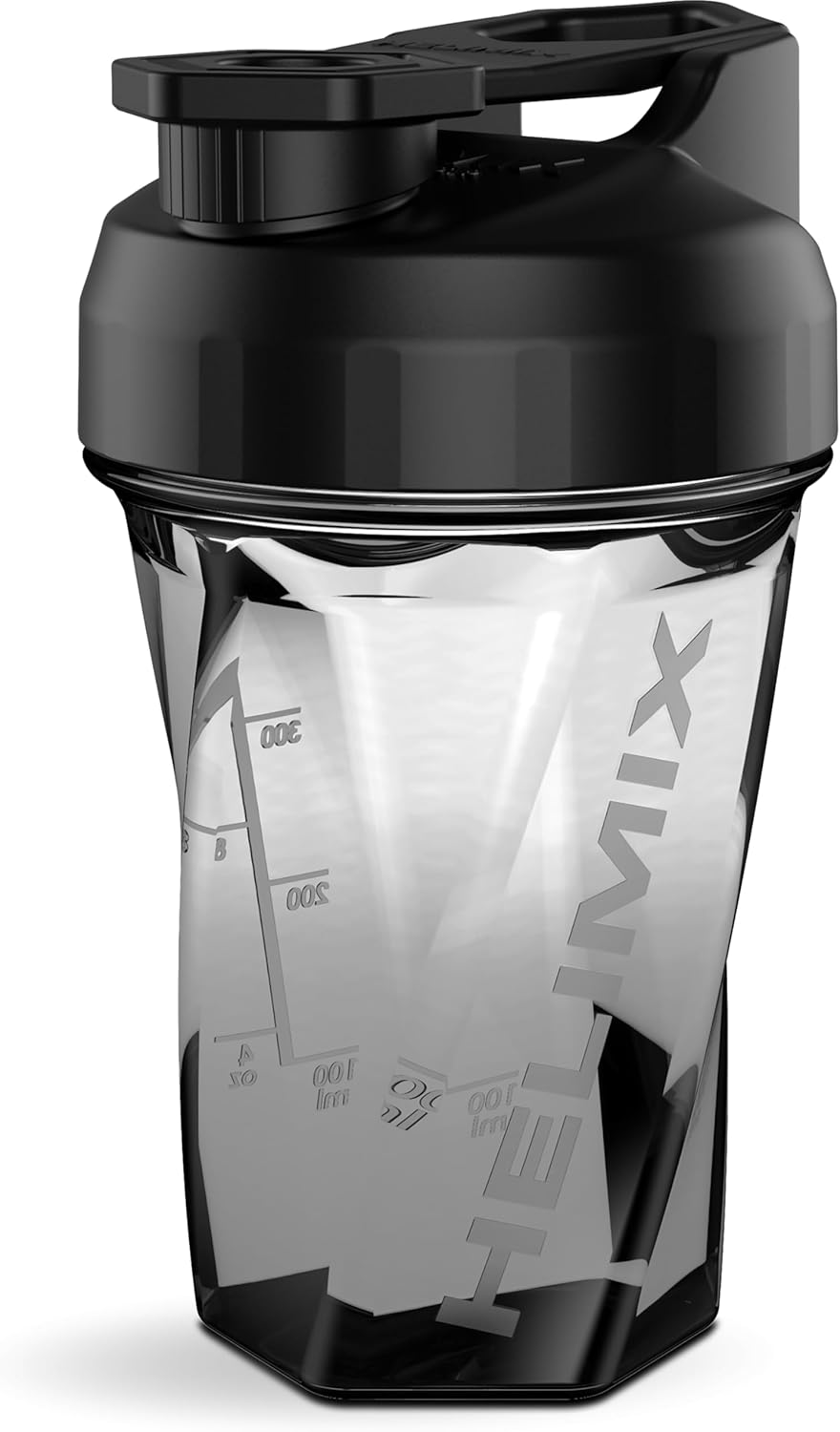 Helimix 1.5 Vortex Blender Shaker Bottle Upto 591 ml | No Blending Ball or Whisk | USA Made | Portable Pre Workout Whey Protein Drink Shaker Cup | Mixes Cocktails Smoothies Shakes | Top Rack Safe-0