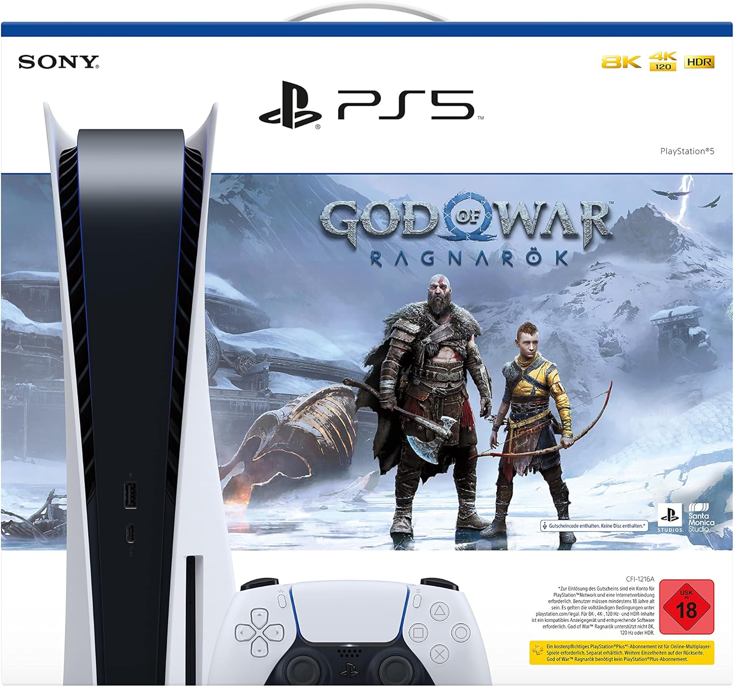 Playstation Sony 5 (PS5) God of War: Ragnarok-1