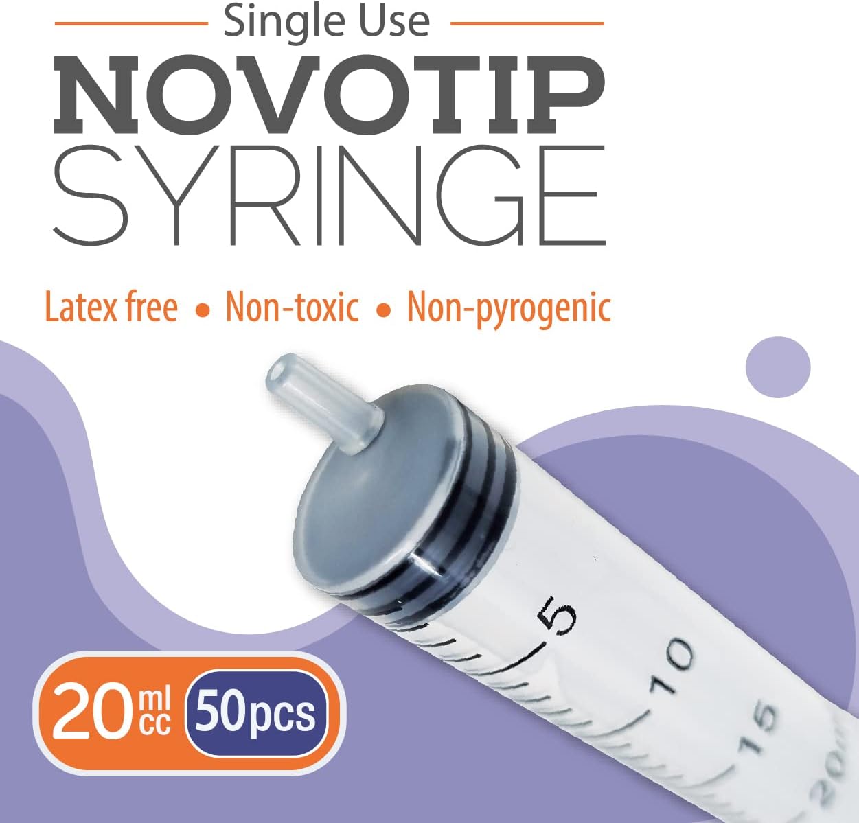 Novotip 20ml Syringe - Box of 50-1