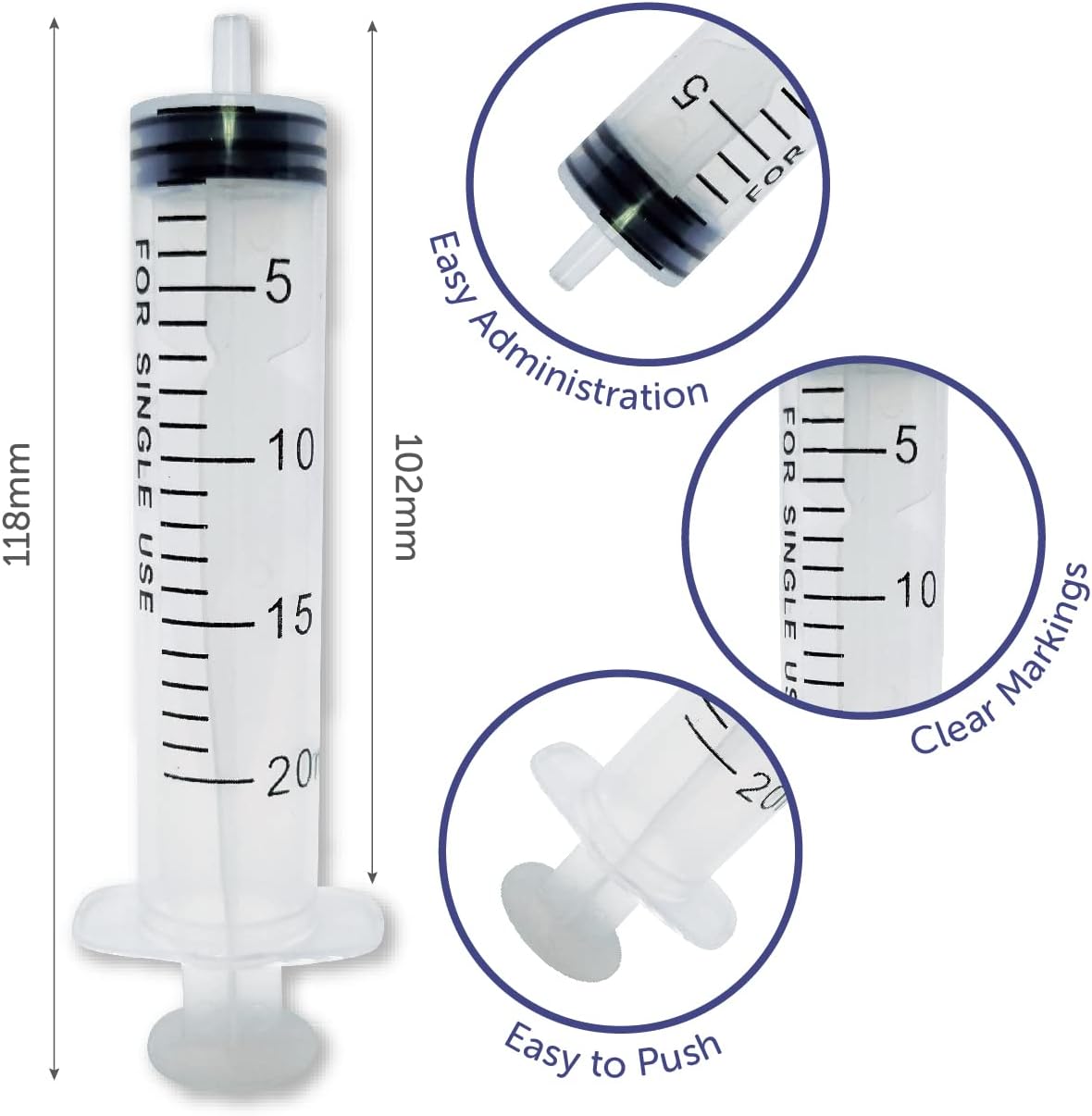 Novotip 20ml Syringe - Box of 50-3