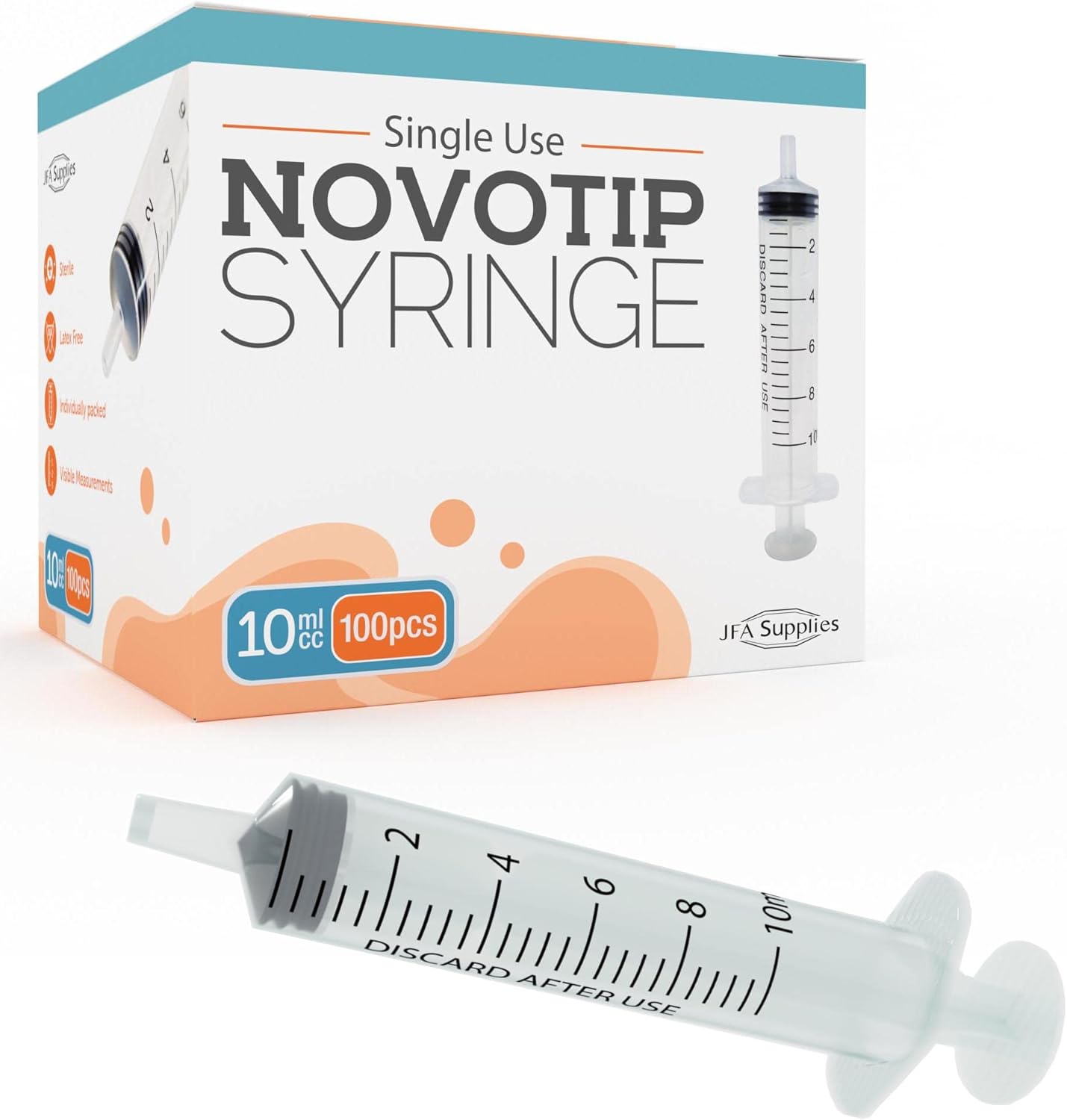 Novotip 10ml Syringe - Box of 100-0