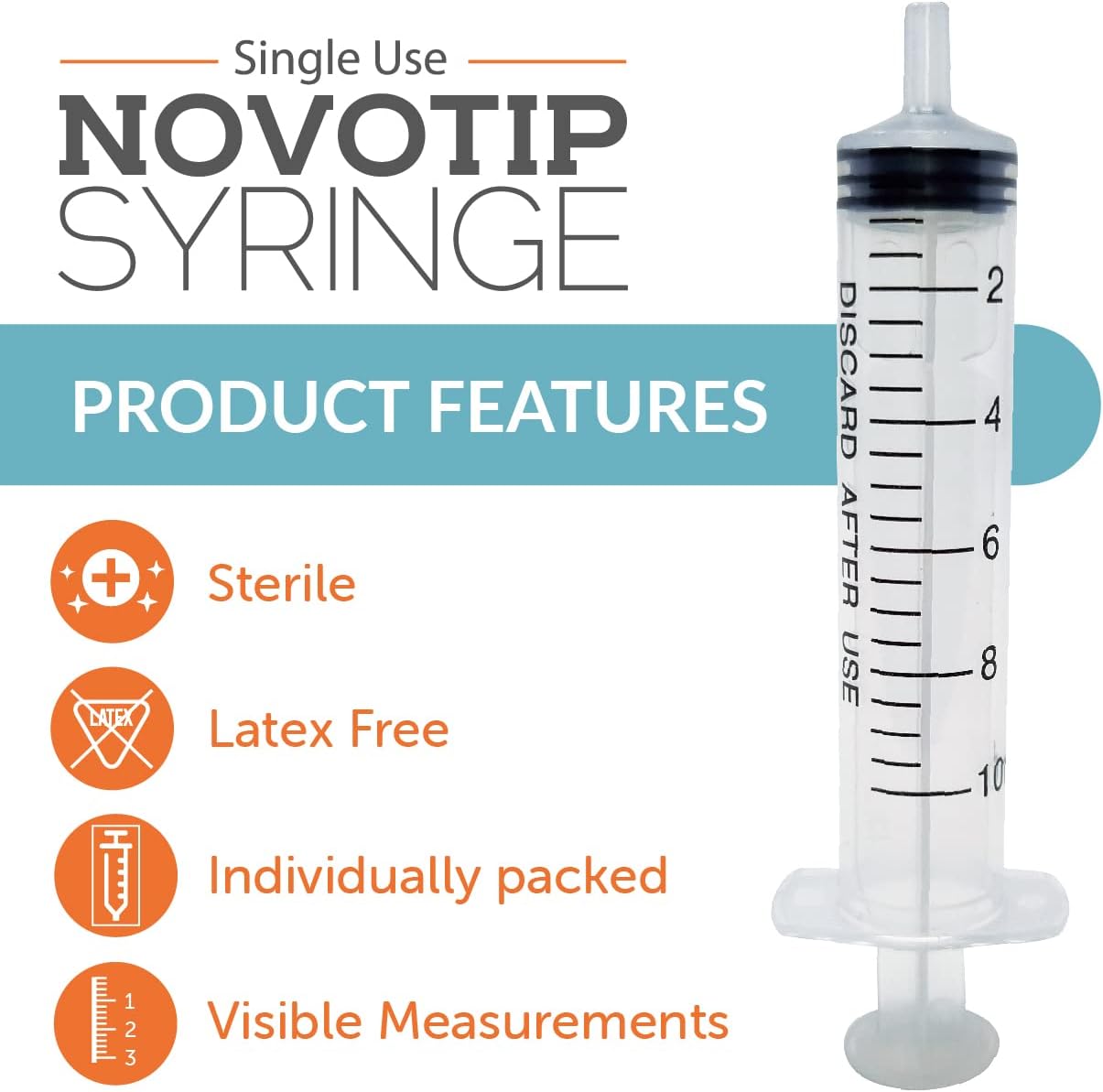 Novotip 10ml Syringe - Box of 100-2