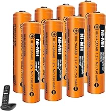 NI-MH Rechargeable AAA Battery for BT Gigaset Cordless Phones, 8 Pack 1.2V 750mAh Rechargeable AAA Batteries for Panasonic