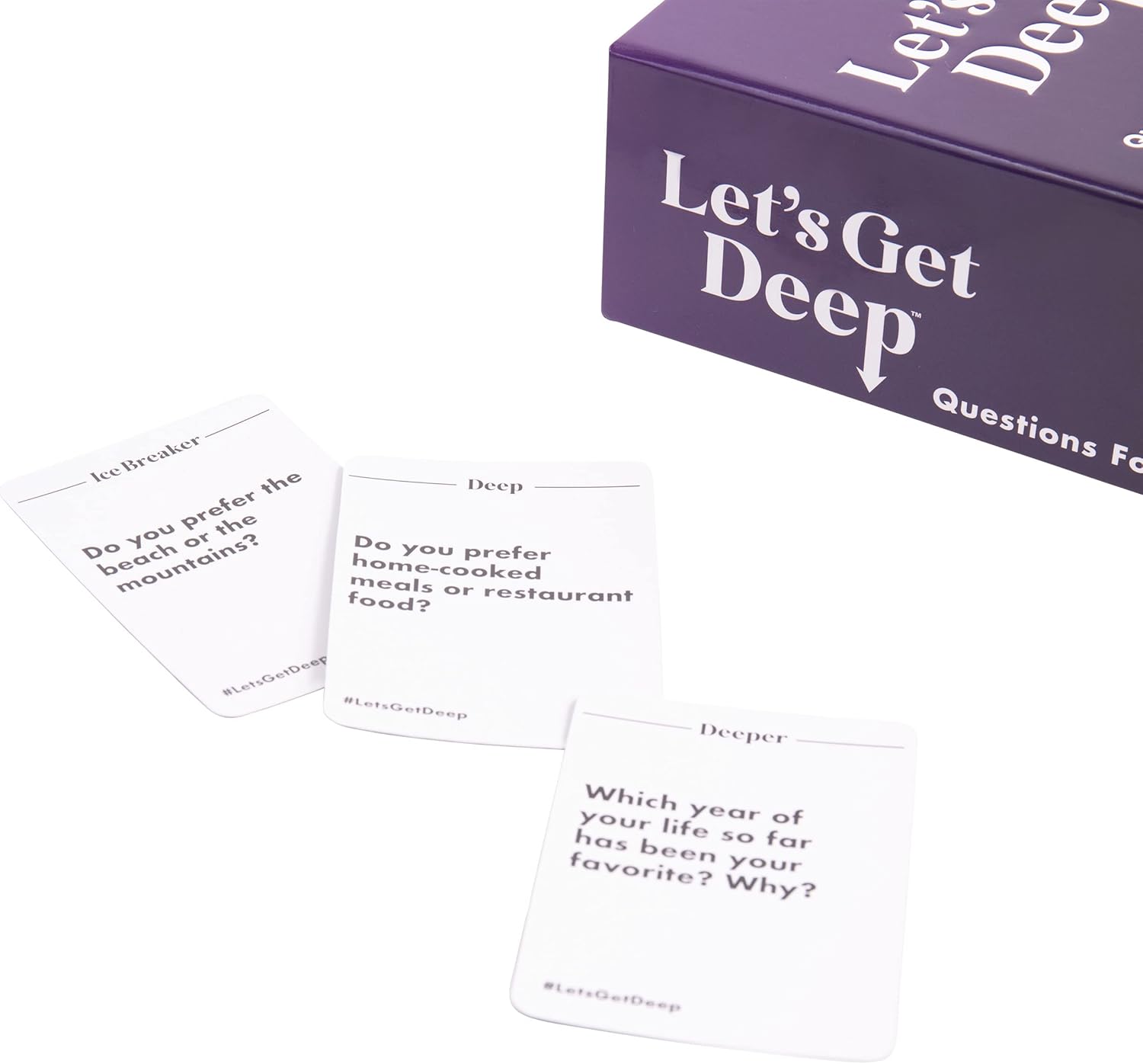 WHAT DO YOU MEME? Let's Get Deep (UK Version), Deeper Questions for Couples, Love Language Card Game, Great Gift For Your Partner, Age 17+ For 2+ Players-10