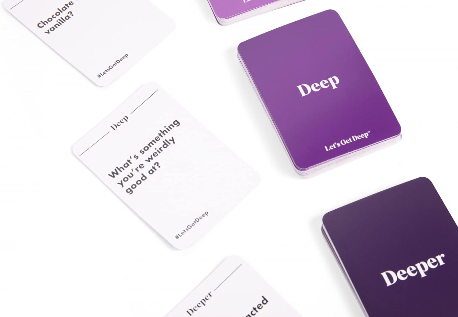 WHAT DO YOU MEME? Let's Get Deep (UK Version), Deeper Questions for Couples, Love Language Card Game, Great Gift For Your Partner, Age 17+ For 2+ Players-6