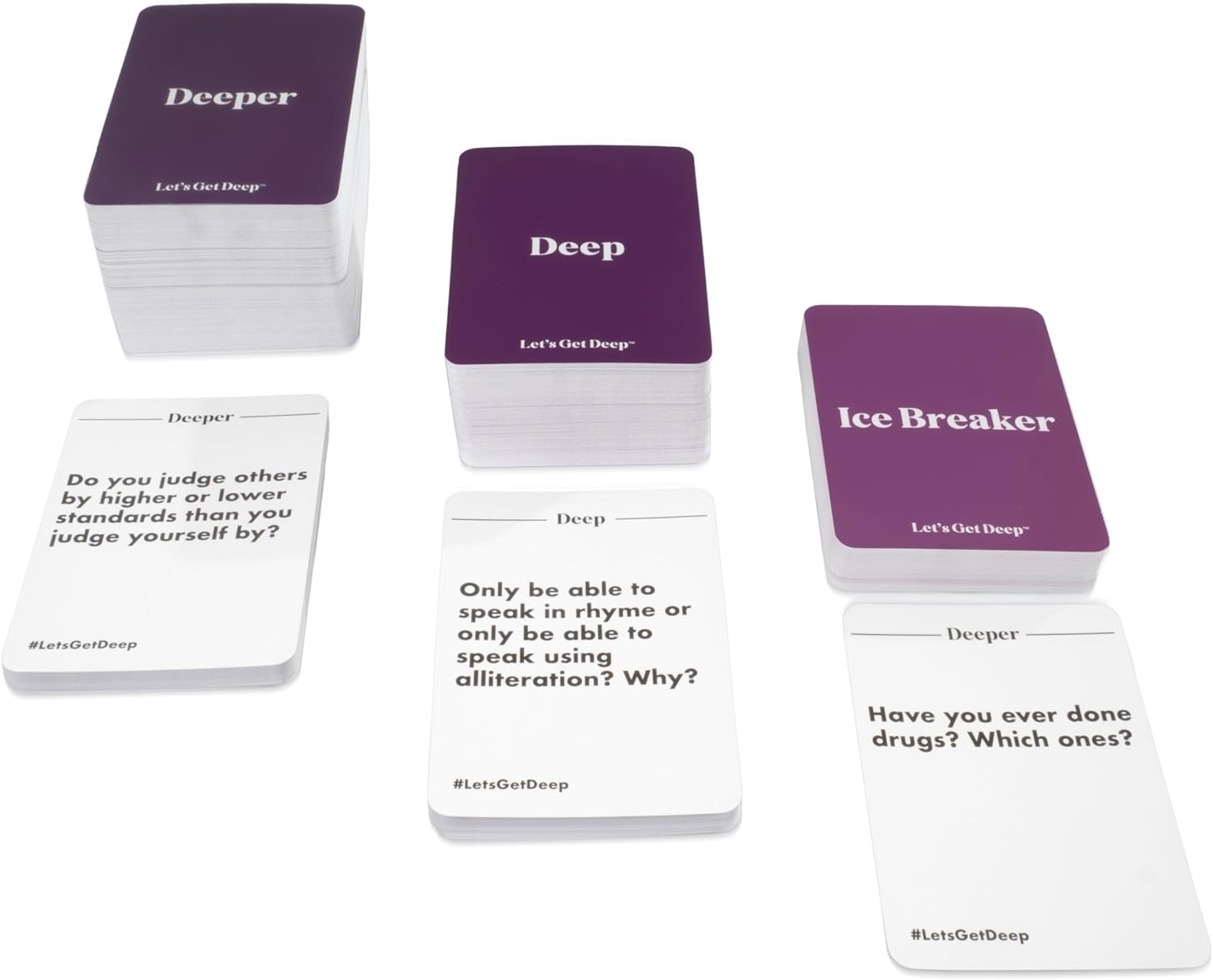 WHAT DO YOU MEME? Let's Get Deep (UK Version), Deeper Questions for Couples, Love Language Card Game, Great Gift For Your Partner, Age 17+ For 2+ Players-9