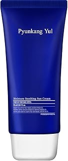 [PKY] Pyunkang Yul Moisture Soothing Sun Cream, Broad Spectrum SPF 50 Safe Hybrid Sunblock, Reef Safe, No White Cast, Korean Skincare (2.5 Fl. Oz, 75ml)