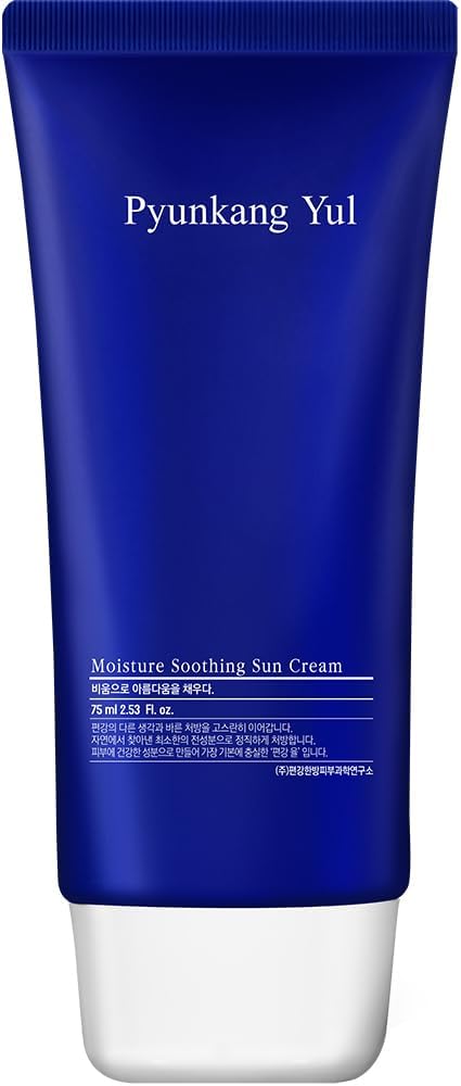 [PKY] Pyunkang Yul Moisture Soothing Sun Cream, Broad Spectrum SPF 50 Safe Hybrid Sunblock, Reef Safe, No White Cast, Korean Skincare (2.5 Fl. Oz, 75ml)-0