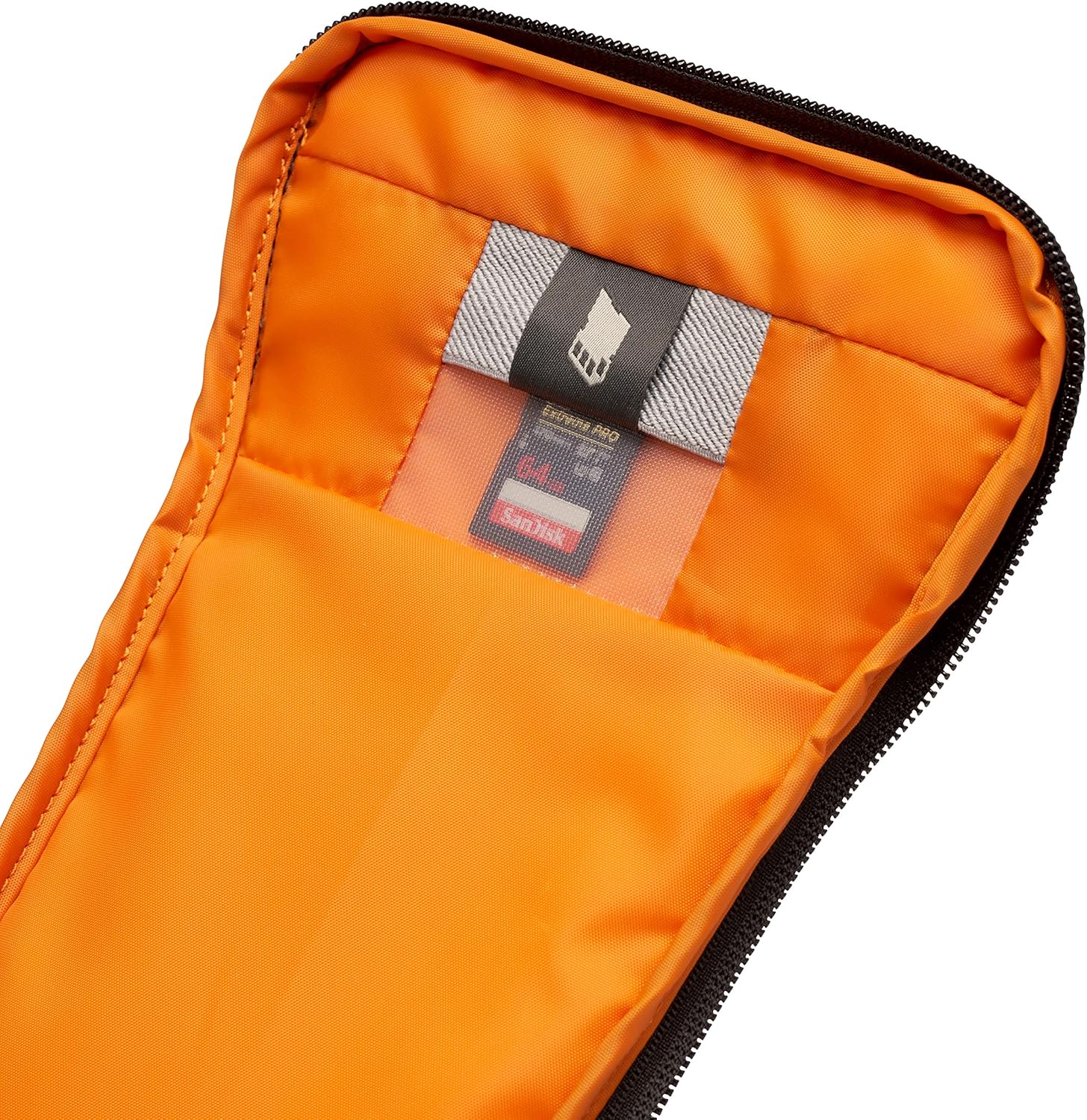 Lowepro QuickDoor Camera Bag Organiser, Adjustable Dividers, Mirrorless Camera Pouch, Grey/Orange-5