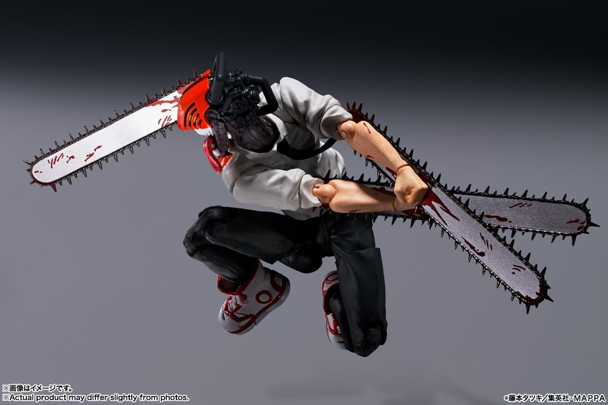 TAMASHII NATIONS BANDAI CHAINSAW MAN - Chainsaw Man - Figurine S.H. Figuarts 15cm-6