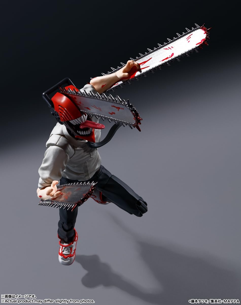 TAMASHII NATIONS BANDAI CHAINSAW MAN - Chainsaw Man - Figurine S.H. Figuarts 15cm-9