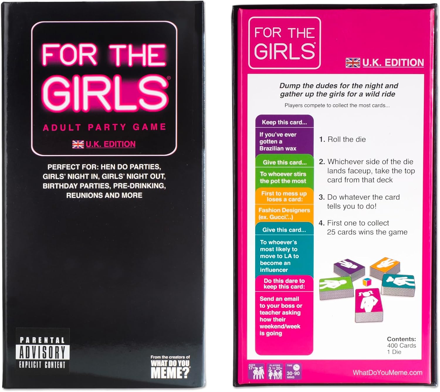 WHAT DO YOU MEME? For The Girls - The Ultimate Girls Night Party Game (UK Edition)-13