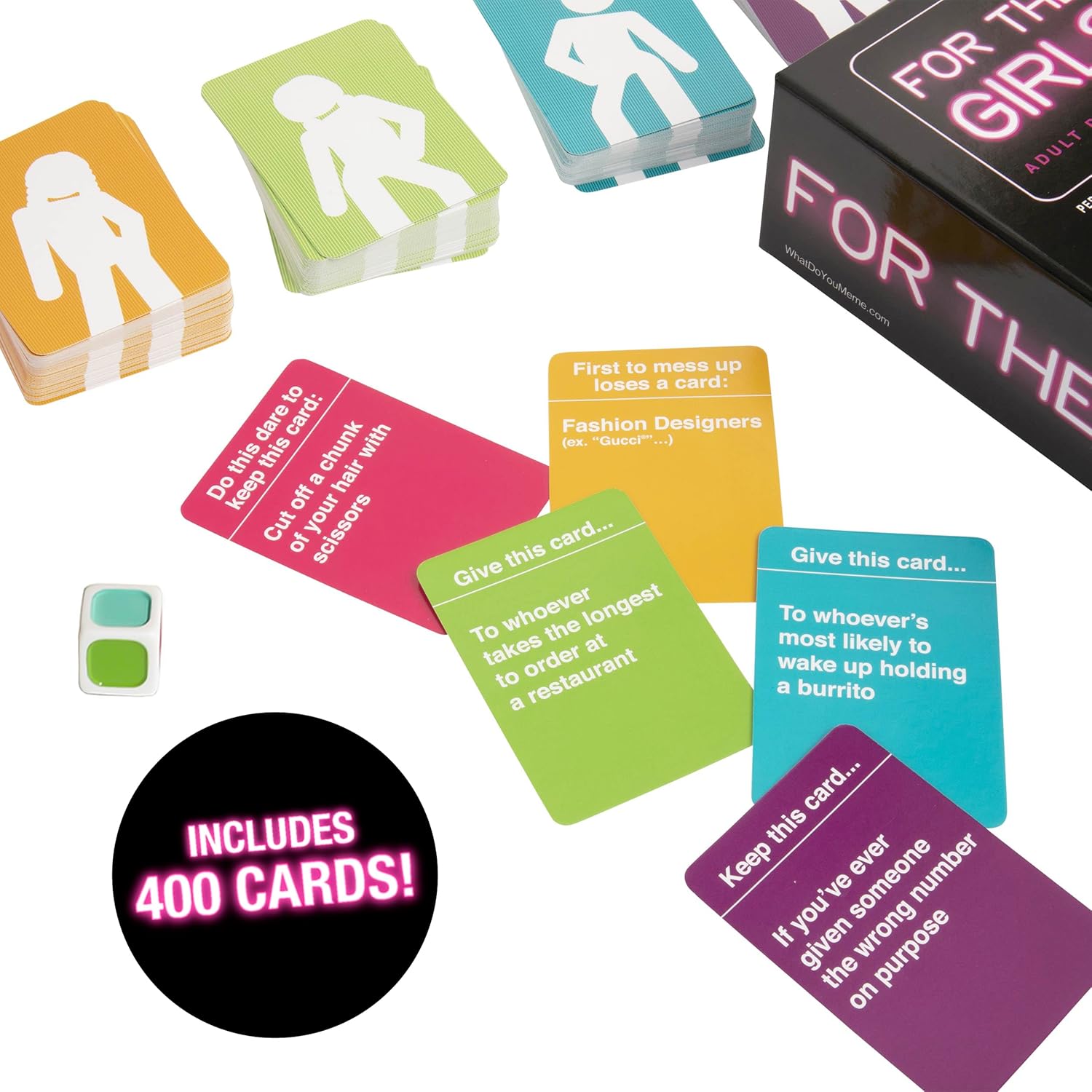 WHAT DO YOU MEME? For The Girls - The Ultimate Girls Night Party Game (UK Edition)-2