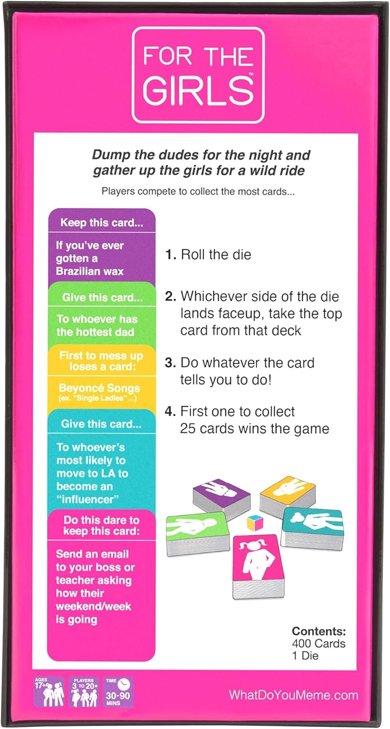 WHAT DO YOU MEME? For The Girls - The Ultimate Girls Night Party Game (UK Edition)-4