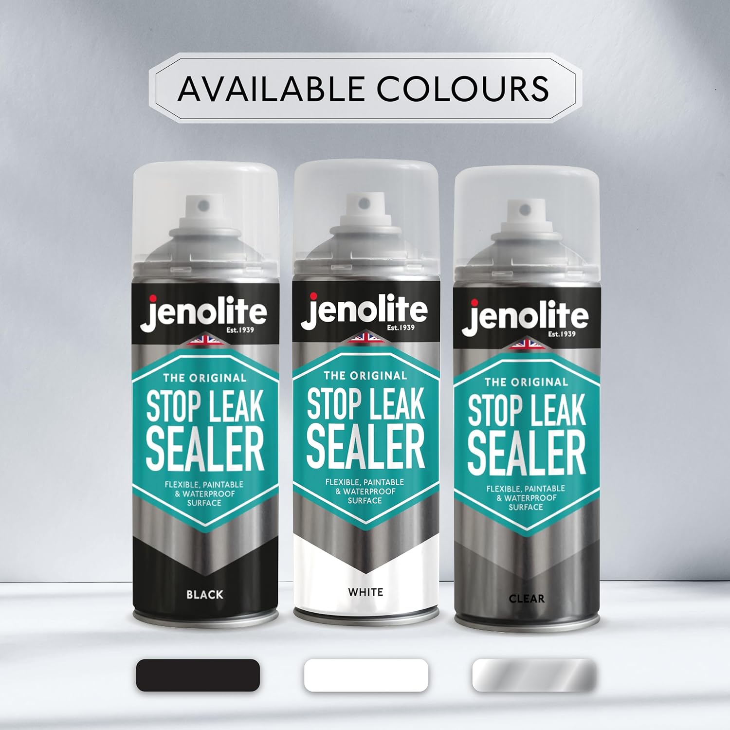 JENOLITE Stop Leak Sealer Spray | CLEAR | 400ml | Leak Sealer for Gutters and Flat Roofs | Waterproof Gutter Sealant | Fills, Seals & Stops Leaks | Long Lasting Waterproof Sealant-8