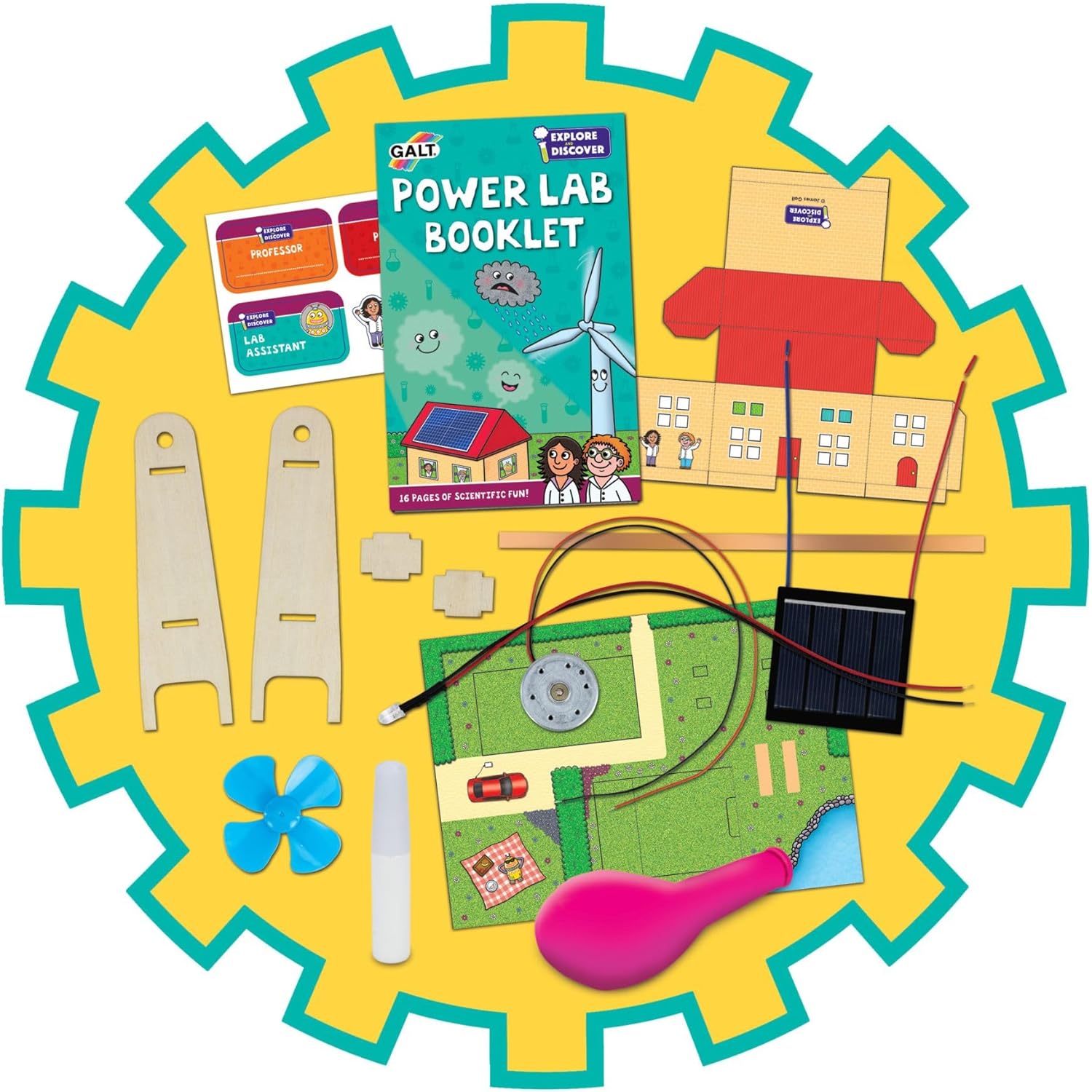 Galt, Power Lab, Science Kit for Kids, Ages 6 years plus-1