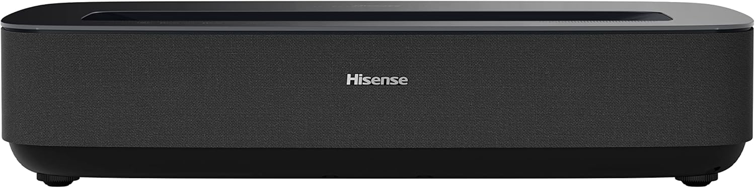 Hisense Laser Cinema PL1TUKSE Ultra Short Throw Smart Projector for 80-120 inch Large Screen, supports Vidaa U6 with Alexa, Apple Airplay, Apple Home, Dolby Vision, Dolby ATMOS and MEMC-0