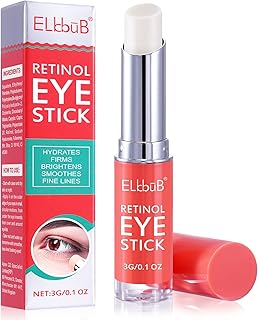 ELBBUB Retinol Eye Stick - Anti Wrinkle Eye Cream for Puffy Eyes, Dark Circles, Eye Bags, Crows Feet, Wrinkles, Reduces Wrinkles Saggy Skin Puffy Eyes